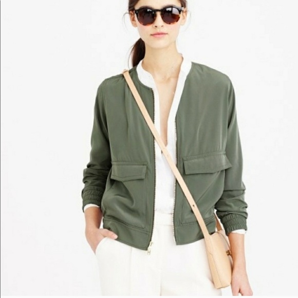 J. Crew Jackets & Blazers - J.Crew Lightweight NAVY Utility Jacket